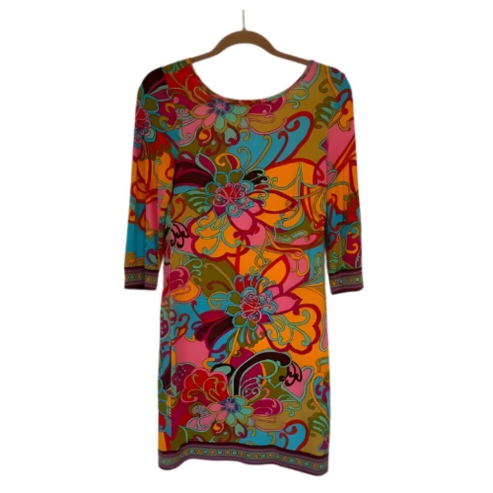Trina Turk Colorful Mod Dress